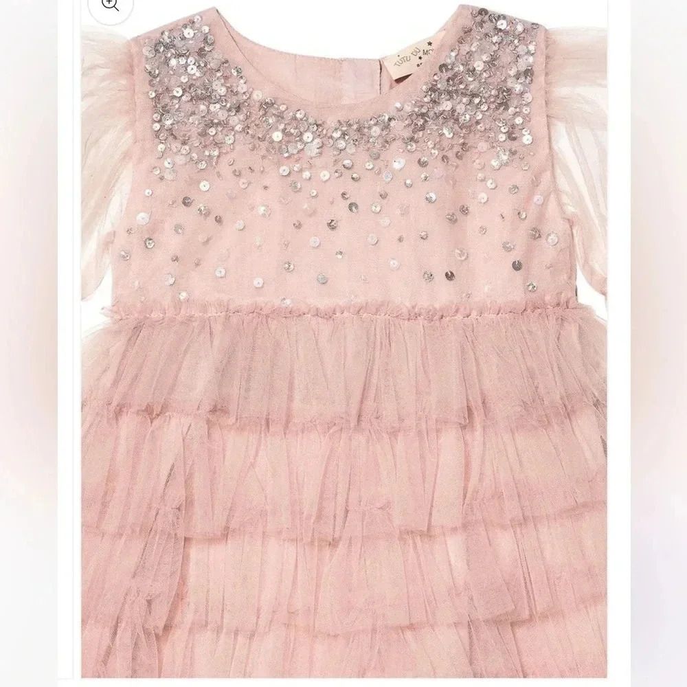 Tutu Du Monde Dress color Petal size 6-12 Months nwt - Picture 5 of 6